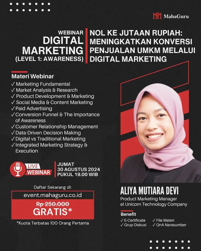 Digital Marketing Level 1: Panduan Lengkap untuk Pemula